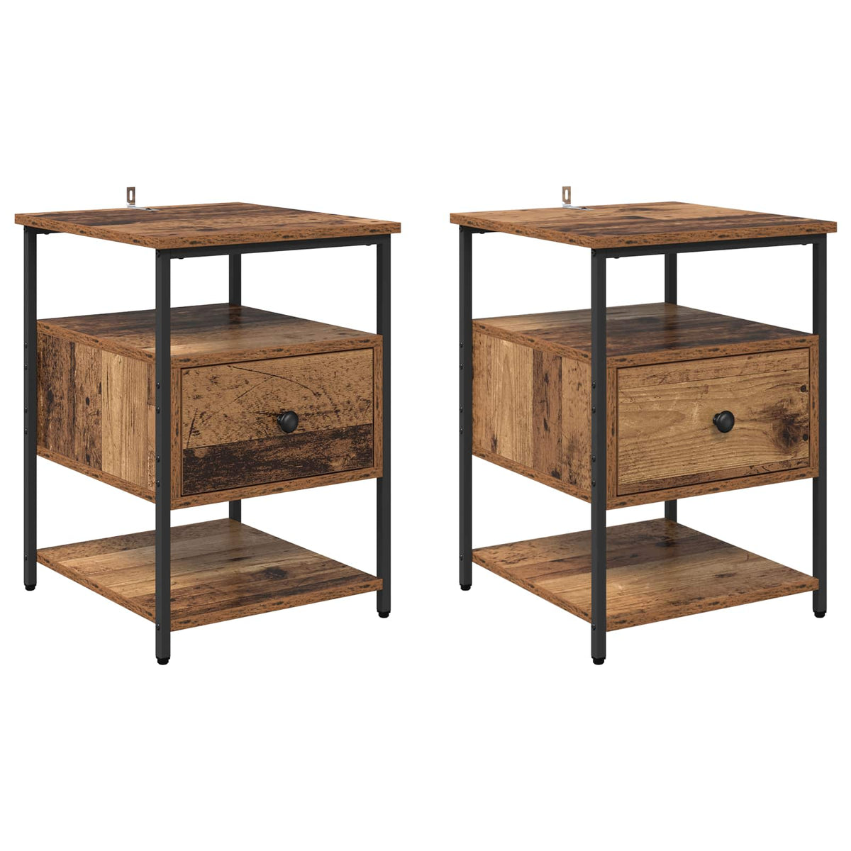 Bedside Cabinet Engineered Wood