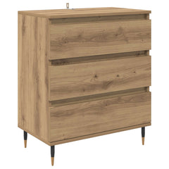 vidaXL Sideboard Artisan Oak 60 x 35 x 70 cm Engineered Wood 2