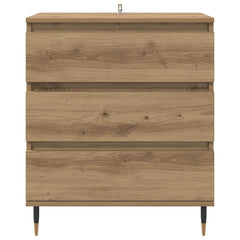 vidaXL Sideboard Artisan Oak 60 x 35 x 70 cm Engineered Wood 6