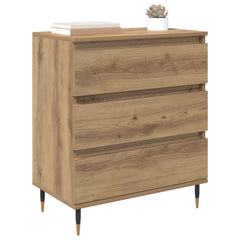 vidaXL Sideboard Artisan Oak 60 x 35 x 70 cm Engineered Wood 3