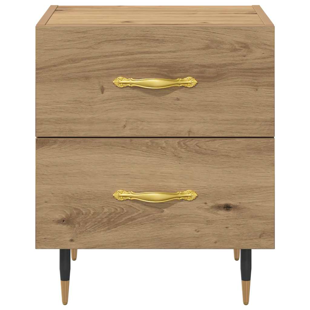 vidaXL Bedside Cabinet Artisan Oak 40 x 35 x 47.5 cm Engineered Wood 6