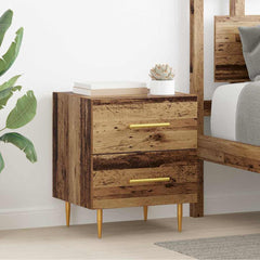 vidaXL Bedside Cabinet Old Wood 40 x 35 x 47.5 cm Engineered Wood 1