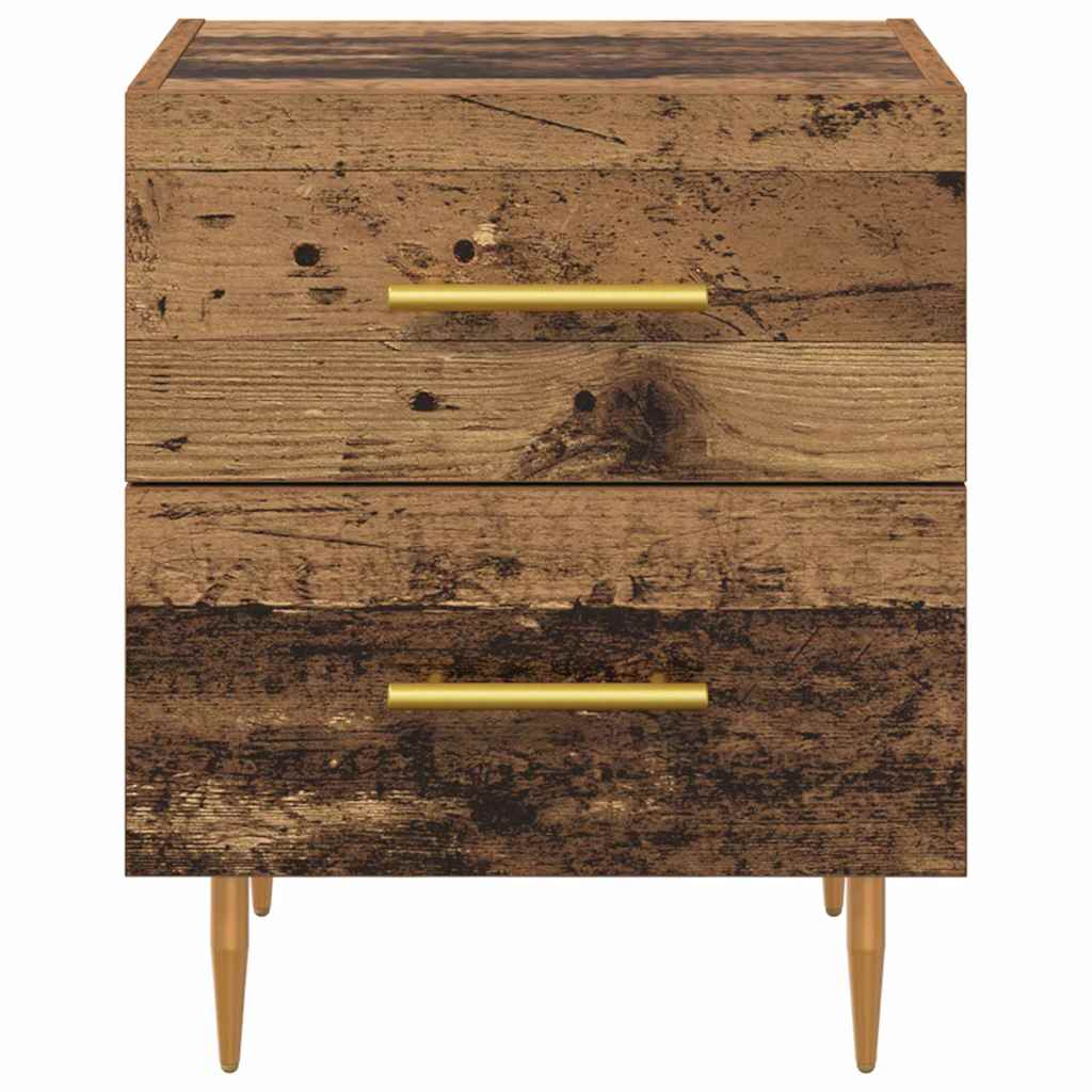 vidaXL Bedside Cabinet Old Wood 40 x 35 x 47.5 cm Engineered Wood 6