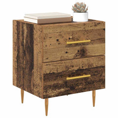 vidaXL Bedside Cabinet Old Wood 40 x 35 x 47.5 cm Engineered Wood 3