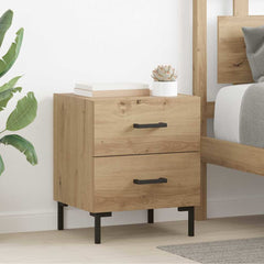 vidaXL Bedside Cabinet Artisan Oak 40 x 35 x 47.5 cm Engineered Wood 1