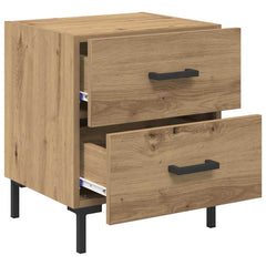 vidaXL Bedside Cabinet Artisan Oak 40 x 35 x 47.5 cm Engineered Wood 5