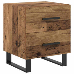 vidaXL Bedside Cabinet Old Wood 40 x 35 x 47.5 cm Engineered Wood 2