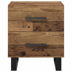 vidaXL Bedside Cabinet Old Wood 40 x 35 x 47.5 cm Engineered Wood 6