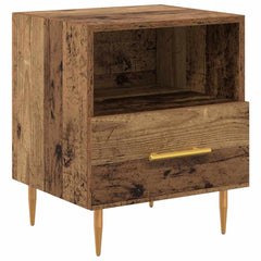 vidaXL Bedside Table Brown 40 x 35 x 47.5 cm Engineered Wood 2