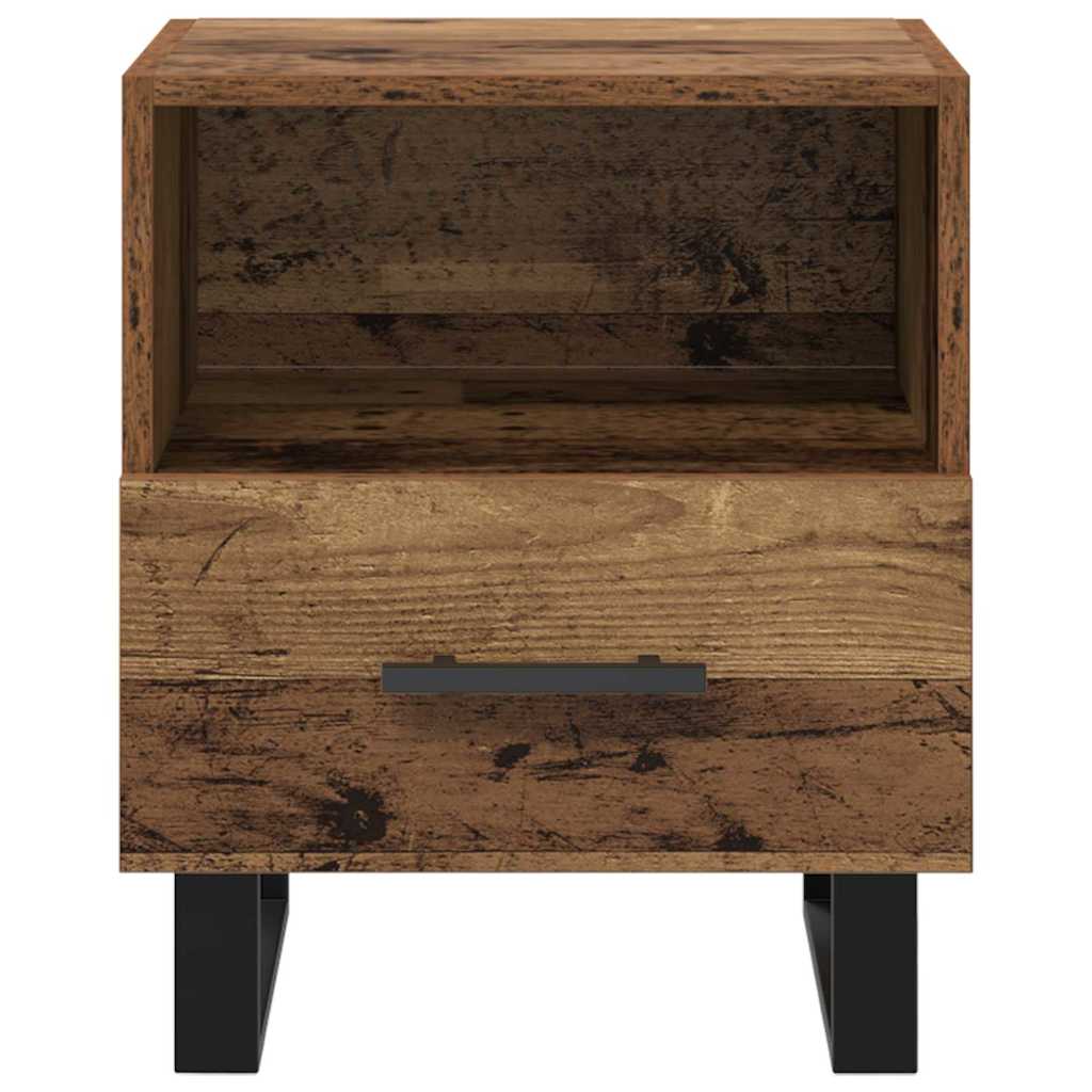 vidaXL Bedside Cabinet Old Wood 40 x 35 x 47.5 cm Engineered Wood 6