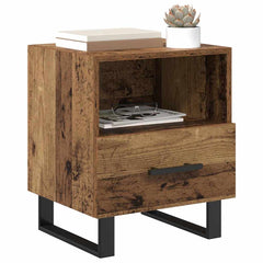 vidaXL Bedside Cabinet Old Wood 40 x 35 x 47.5 cm Engineered Wood 3