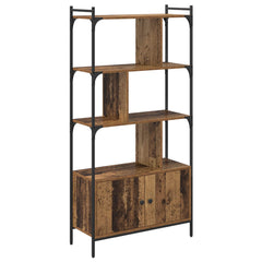 vidaXL Bookcase 6-Tier 76.5 x 30 x 154.5 cm Engineered Wood 2