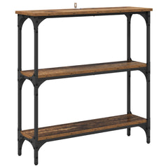 vidaXL Console Table Old Wood 75 x 22.5 x 75 cm Engineered Wood 2
