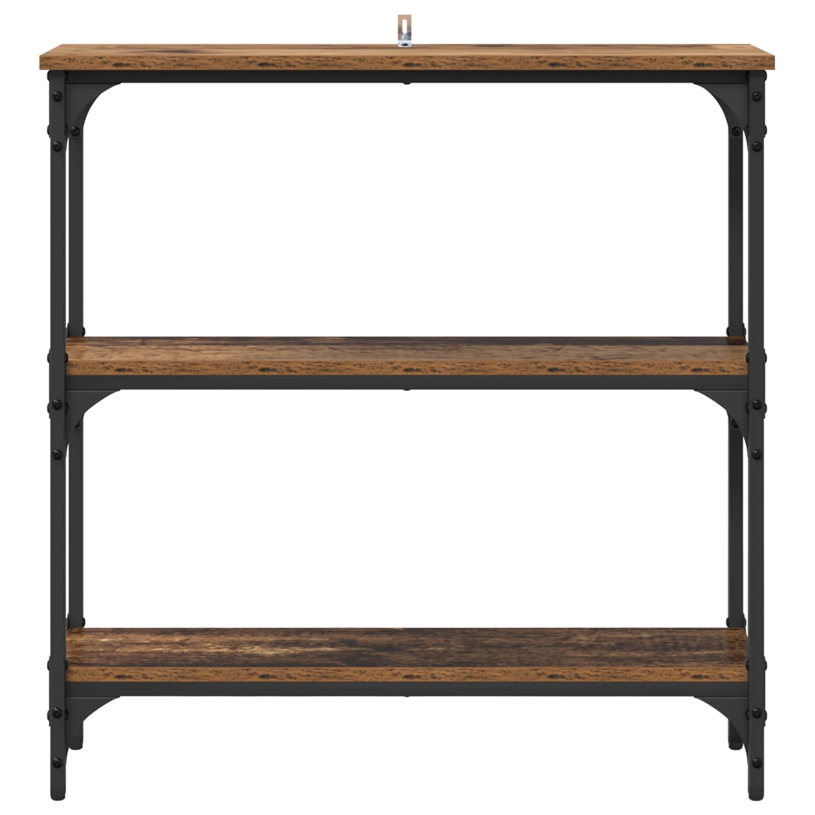 vidaXL Console Table Old Wood 75 x 22.5 x 75 cm Engineered Wood 5