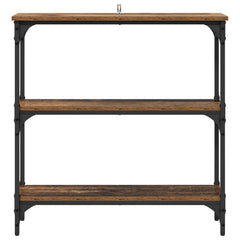vidaXL Console Table Old Wood 75 x 22.5 x 75 cm Engineered Wood 5