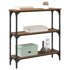 vidaXL Console Table Old Wood 75 x 22.5 x 75 cm Engineered Wood 3