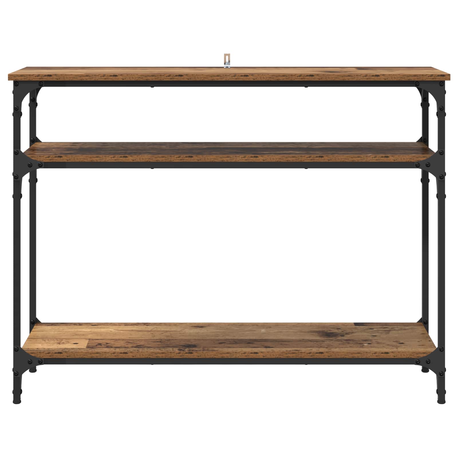 vidaXL Console Table Old Wood 100 x 29 x 75 cm Engineered Wood 5