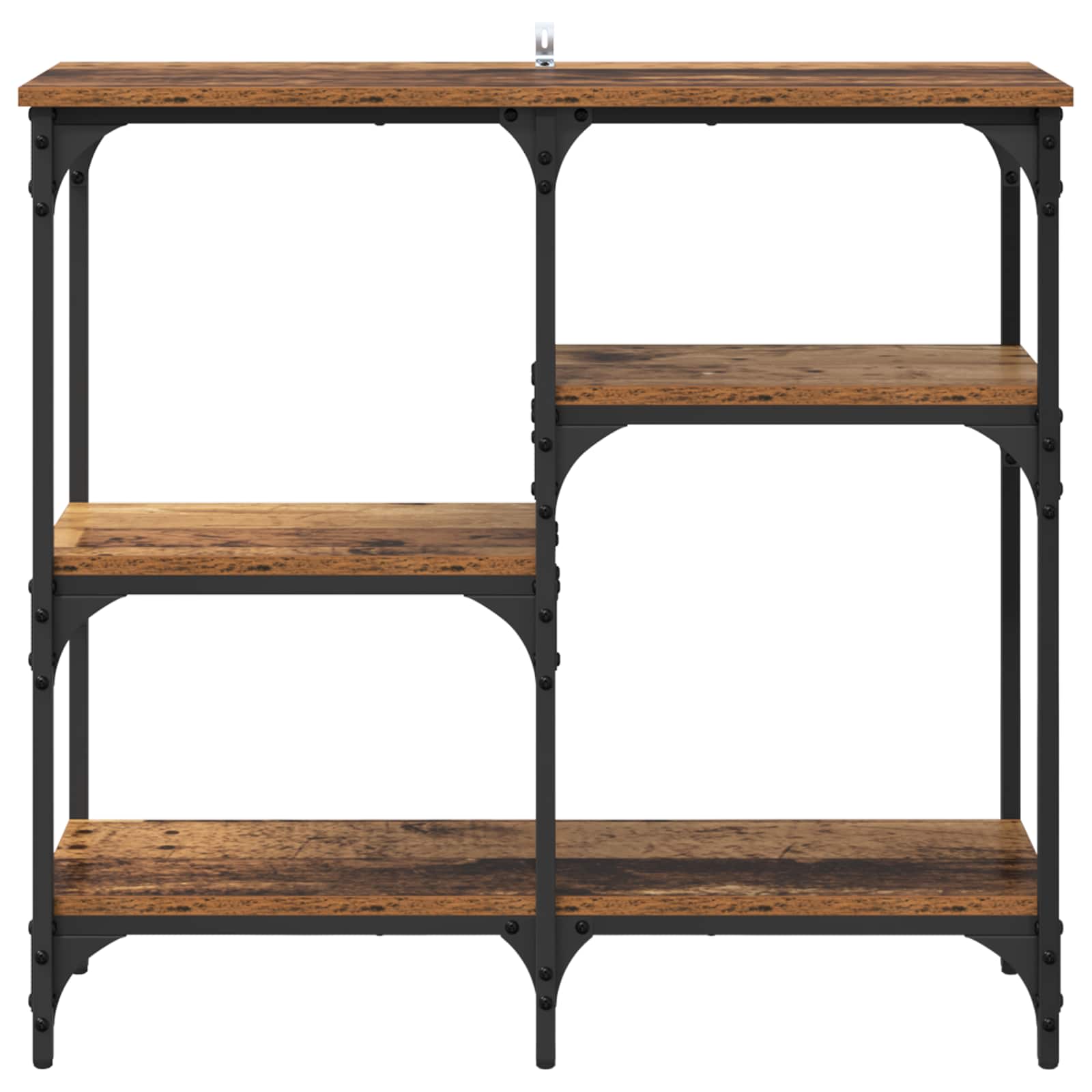 vidaXL Console Table Old Wood 80 x 29 x 75 cm Engineered Wood 5