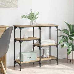 vidaXL Console Table Artisan Oak 80 x 29 x 75 cm Engineered Wood 1
