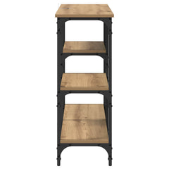 vidaXL Console Table Artisan Oak 80 x 29 x 75 cm Engineered Wood 6