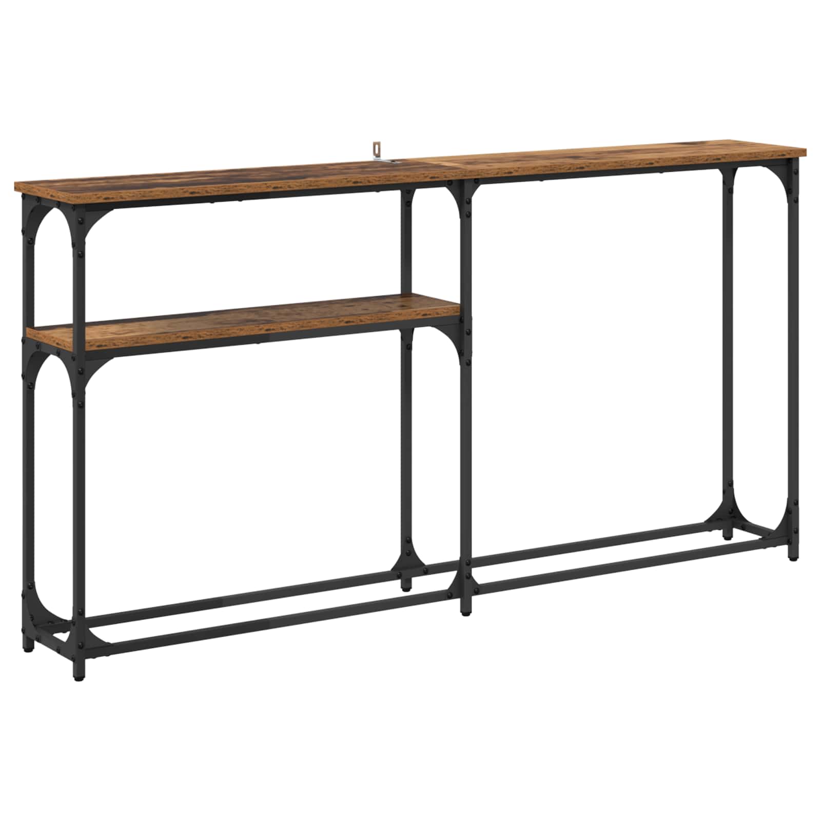 vidaXL ConsoleTable Old Wood 145 x 22.5 x 75 cm Engineered Wood 2