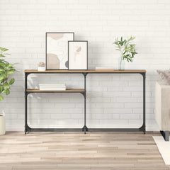 vidaXL ConsoleTable Artisan Oak 145 x 22.5 x 75 cm Engineered Wood 1