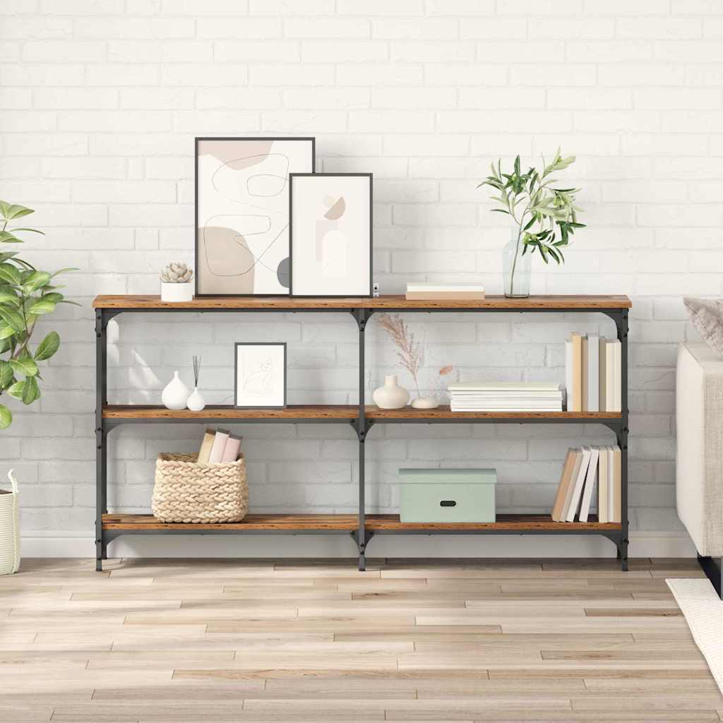 vidaXL Console Table 100x29x75 cm Engineered Wood