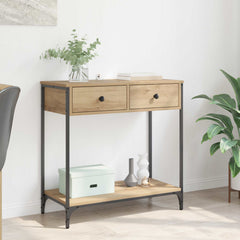 vidaXL Console Table 100x34.5x75 cm Engineered Wood