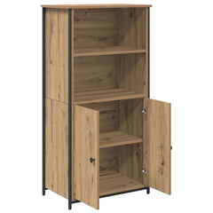 vidaXL Highboard Artisan Oak 62 x 36 x 121.5 cm Engineered Wood 5