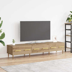 TV Cabinet 150x36x30 cm Engineered Wood Artisan oak