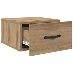 vidaXL Bedside Cabinet 2 pcs Artisan oak 35 x 35 x 20 cm 5