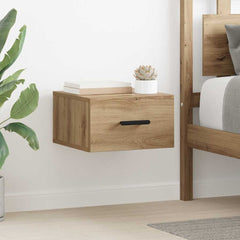 vidaXL Bedside Cabinet 2 pcs 35 x 35 x 20 cm Engineered Wood 1