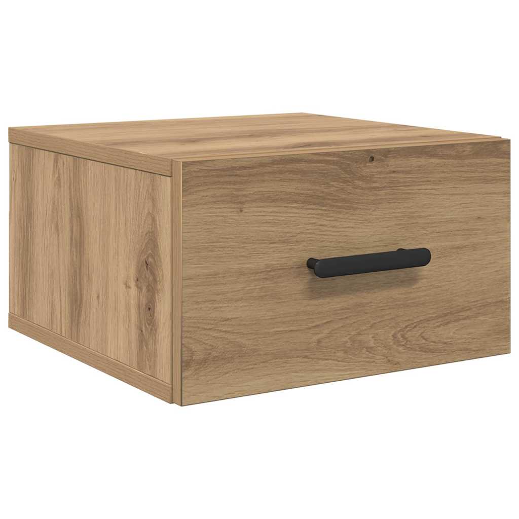 vidaXL Bedside Cabinet 2 pcs 35 x 35 x 20 cm Engineered Wood 6