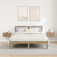 vidaXL Bedside Cabinet 2 pcs Artisan oak 35 x 35 x 20 cm 4