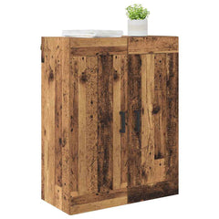 vidaXL Wall Mounted Cabinet Old Wood 69.5 x 34 x 90 cm Engineered Wood 3