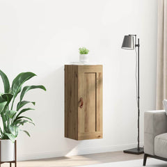 vidaXL Wall Mounted Cabinet Artisan Oak 34.5 x 34 x 90 cm 4