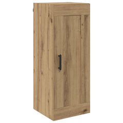 vidaXL Wall Mounted Cabinet Artisan Oak 34.5 x 34 x 90 cm 2