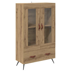 vidaXL Highboard Artisan Oak 69.5 x 31 x 115 cm 2