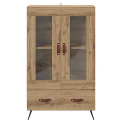 vidaXL Highboard Artisan Oak 69.5 x 31 x 115 cm 6