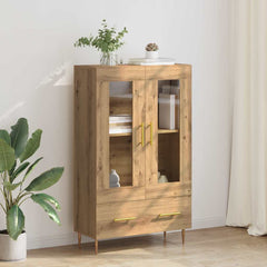 vidaXL Highboard Artisan Oak 69.5 x 31 x 115 cm 1