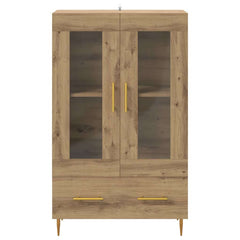 vidaXL Highboard Artisan Oak 69.5 x 31 x 115 cm 6