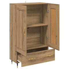 vidaXL Highboard Artisan Oak 69.5 x 31 x 115 cm Engineered Wood 5
