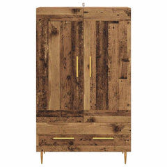vidaXL Highboard Old Wood 69.5 x 31 x 115 cm Engineered Wood 6