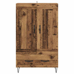 vidaXL Highboard Old Wood 69.5 x 31 x 115 cm Engineered Wood 6