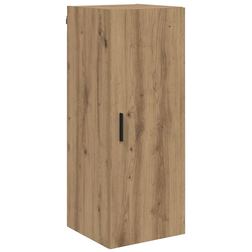 vidaXL Wall Mounted Cabinet Artisan Oak 34.5 x 34 x 90 cm 2