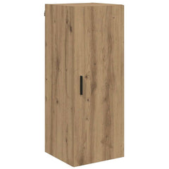 vidaXL Wall Mounted Cabinet Artisan Oak 34.5 x 34 x 90 cm 2