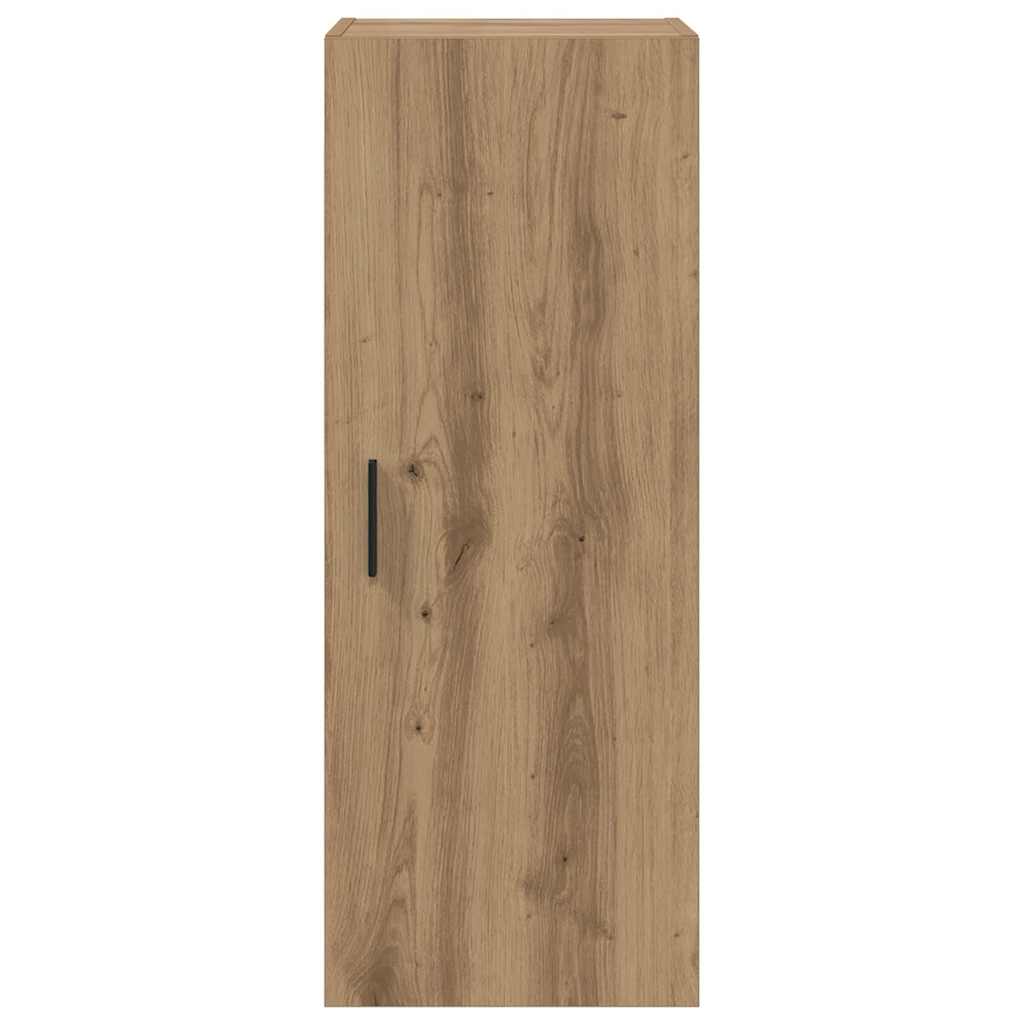 vidaXL Wall Mounted Cabinet Artisan Oak 34.5 x 34 x 90 cm 6