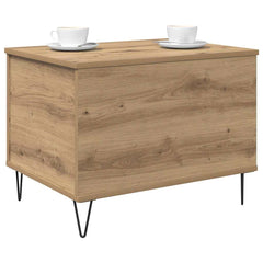 vidaXL Coffee Table Artisan Oak 60 x 44.5 x 45 cm Engineered Wood 3
