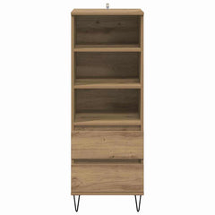 vidaXL Highboard Artisan Oak 40 x 36 x 110 cm Engineered Wood 6