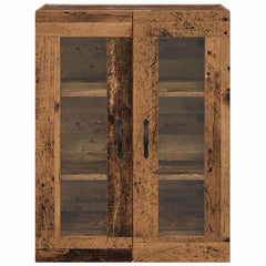 vidaXL Wall Mounted Cabinet Old Wood 69.5 x 34 x 90 cm 6